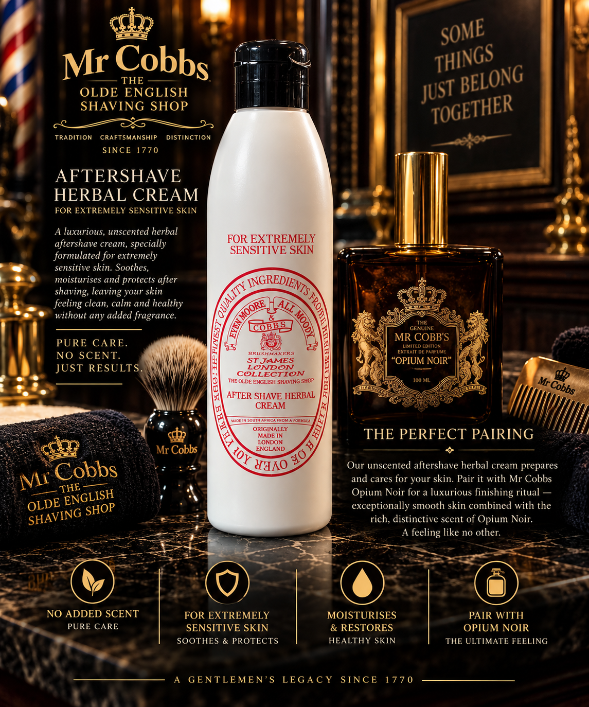 Aftershave Herbal Cream