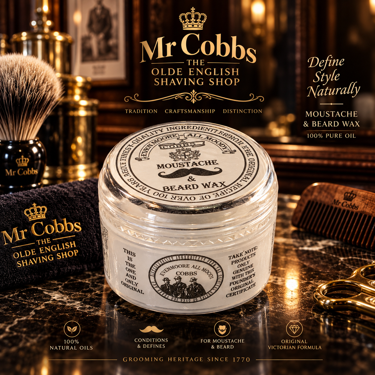 Moustache & Beard Wax
