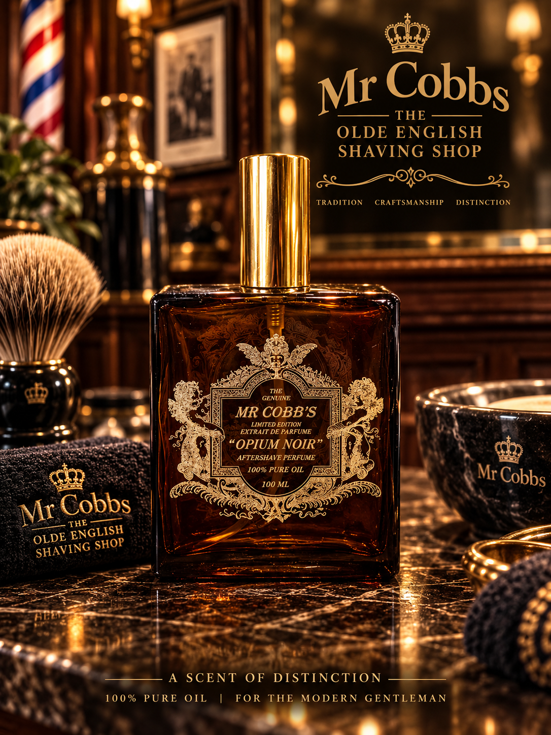 Opium Noir Aftershave Perfume